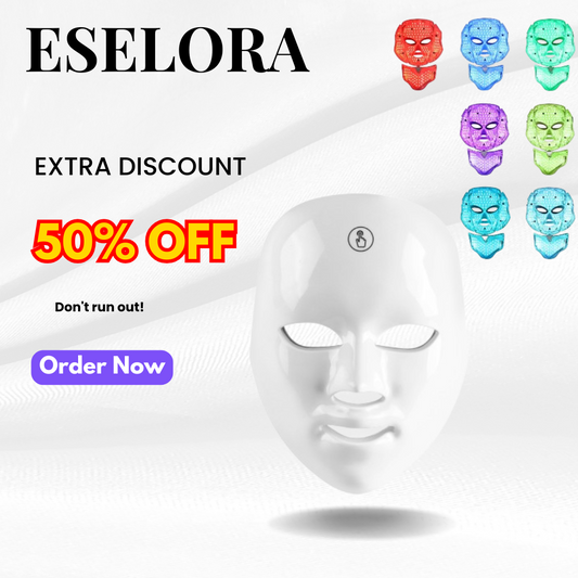 ESELORA™ Radiance Pro – LED Facial Mask for Anti-Aging & Repair
